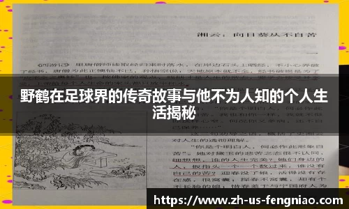 野鹤在足球界的传奇故事与他不为人知的个人生活揭秘